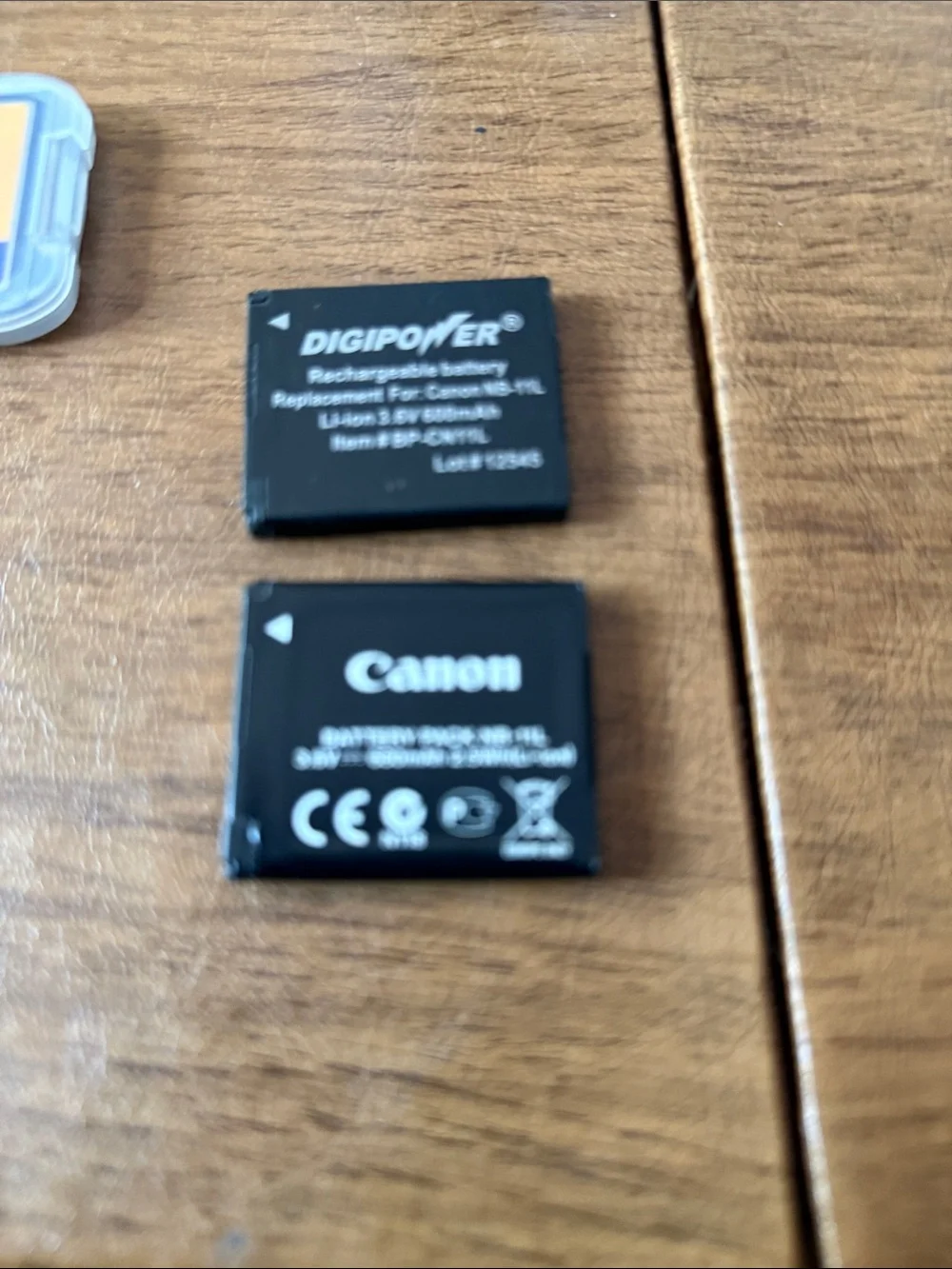 Canon PowerShot ELPH 110 HS Compact Digital Camera - Black (2 extra batteries)